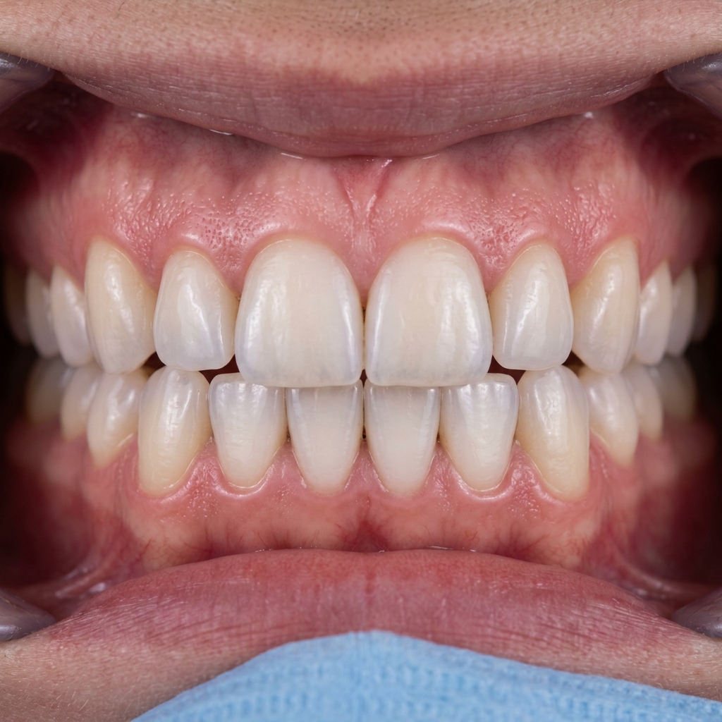 Dientes después del tratamiento